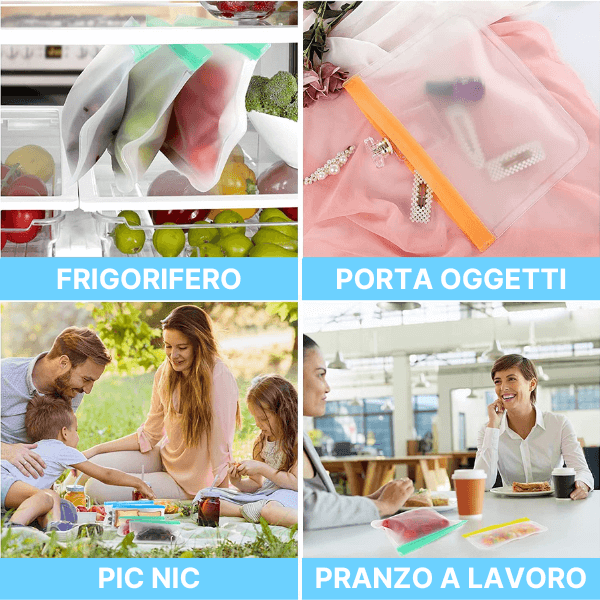 Contenitori Ermetici per Cibo - Set di 12