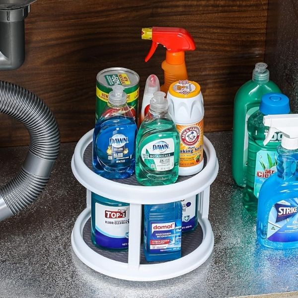 Portaspezie Girevole a 2 Livelli