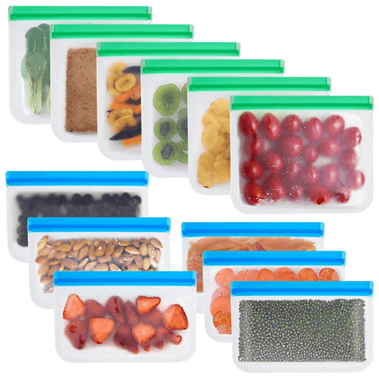 Set di 12 Contenitori Ermetici per Cibo