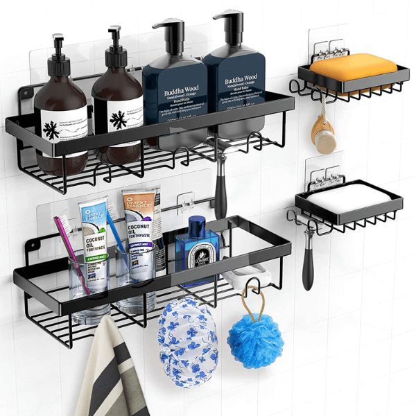 Set di 4 Mensole per Bagno