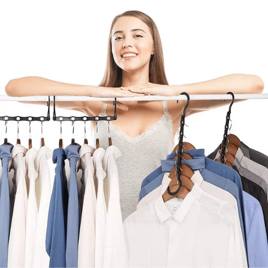 Set di 8 Grucce Salvaspazio