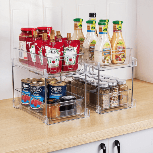 Cestino Portaoggetti a 2 Piani