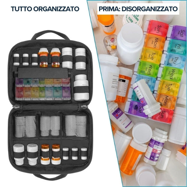 Organizer per Medicine da Viaggio